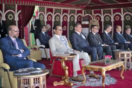 Image du Maroc Professionnelle de  Son Altesse Royale le Prince Moulay Rachid a présidé, la cérémonie de remise du 19e Trophée Hassan II des arts équestres traditionnels "Tbourida", organisé du 7 au 13 mai au Royal Complexe des sports équestres et Tbourida de Dar Es-Salam dà Rabat, Dimanche 13 Mai 2018.  (Photo/ SPPR) via Jalilbounhar.com
 